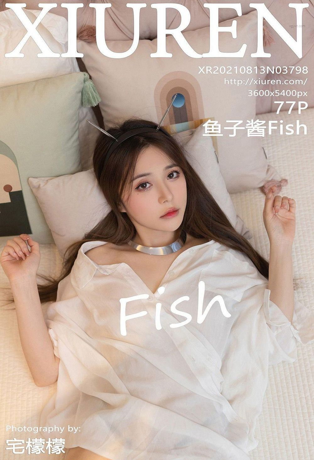 [XiuRenͼ] ڰ׳ Fish No.3798 ӽ ƽ ģ  ŮѸ Ů P.3